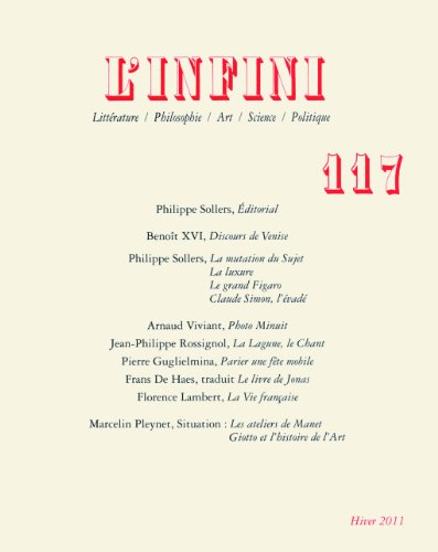 Infini (L'), n° 117