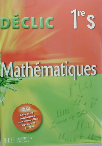 Mathématiques 1re S