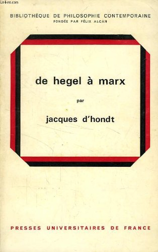 de hegel à marx