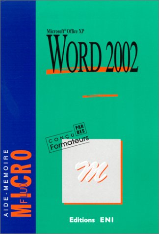 Microsoft Office XP Word 2002