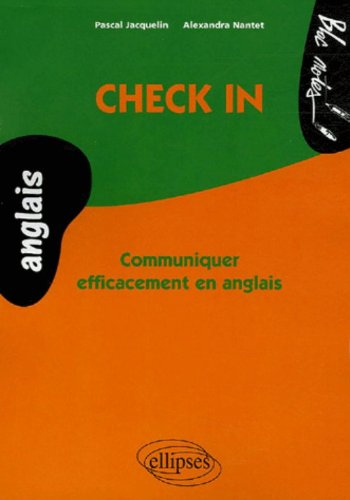 Check in : communiquer efficacement en anglais