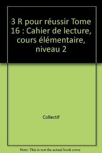 Cahier de lecture cours élémentaire niveau 2