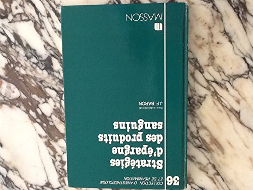 Stratégies d'épargne des produits sanguins