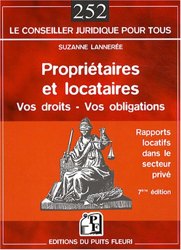 Propriétaires et locataires : droits et obligations dans le secteur privé libre : locaux d'habitatio