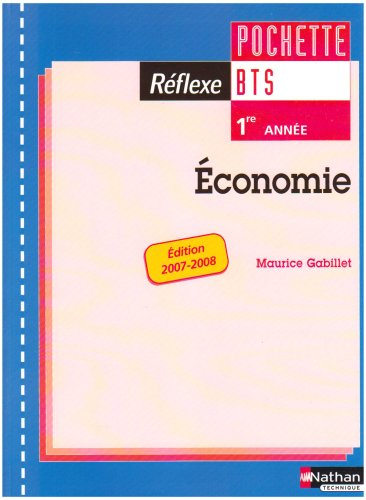 Economie BTS tertiaires, 1re année
