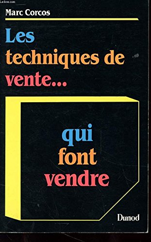 techniques de vente (les)