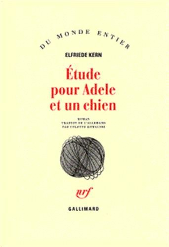 Etude pour Adèle et un chien