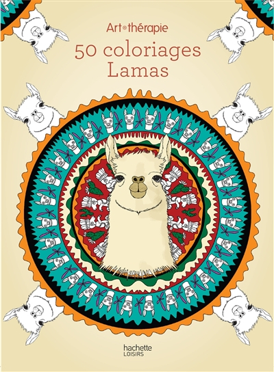 Lamas : 50 coloriages