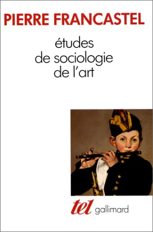Etudes de sociologie de l'art