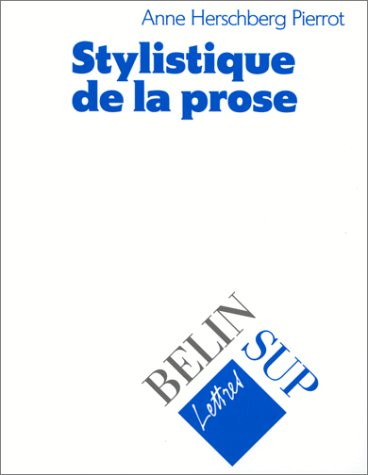 Stylistique de la prose