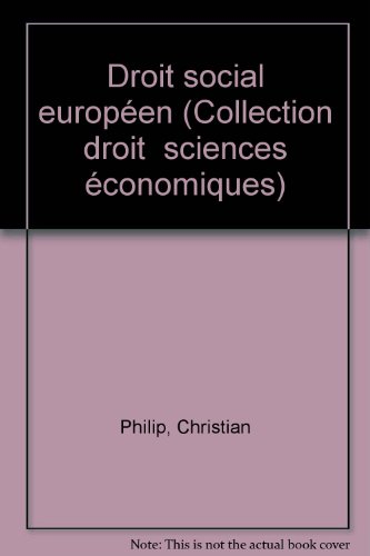 Droit social européen