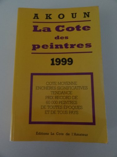 La cote des peintres, 1999