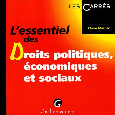 L'essentiel des droits politiques, économiques et sociaux