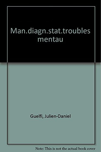 Manuel diagnostique et statistique des troubles mentaux