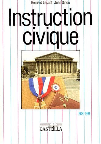 Aide mémoire d'instruction civique, 1998-1999