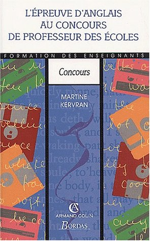 L'épreuve d'anglais au concours de professeur des écoles