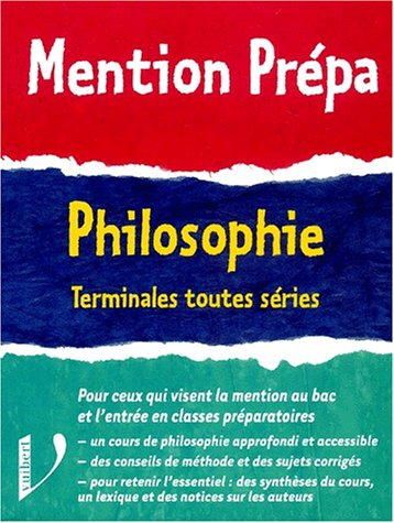Philosophie, terminale toutes séries