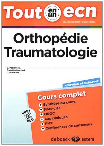 Orthopédie, traumatologie