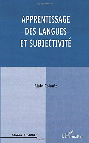 Apprentissage des langues et subjectivité