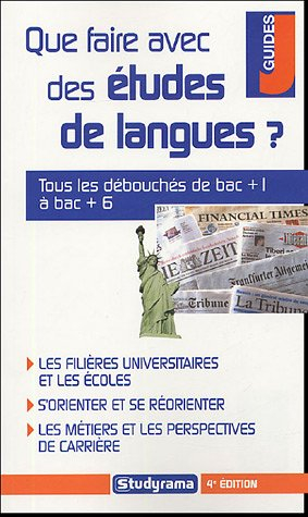que faire avec des études de langues ?