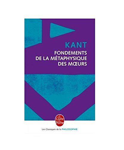 Fondements de la métaphysique des moeurs