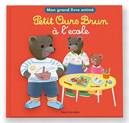 Petit Ours Brun à l'école : mon grand livre animé
