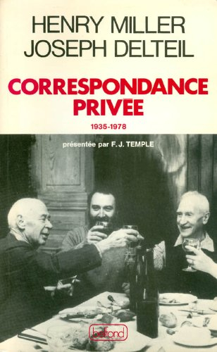 Correspondance privée : 1935-1978