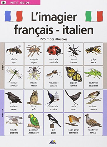 L'imagier français-italien : 225 mots illustrés