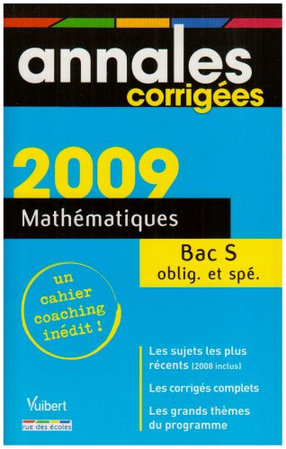 Mathématiques : bac série S, oblig. et spé.
