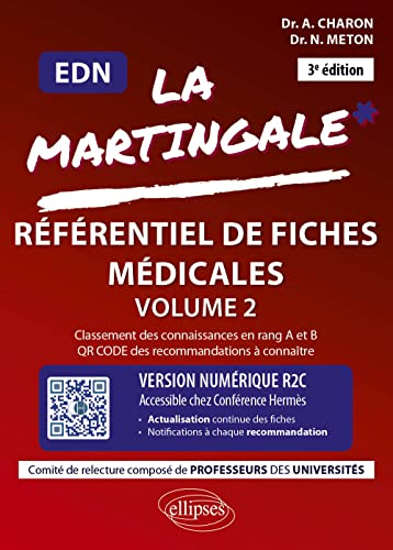 La martingale : référentiel de fiches médicales pour l'EDN. Vol. 2. Gynécologie-obstétrique, urologi