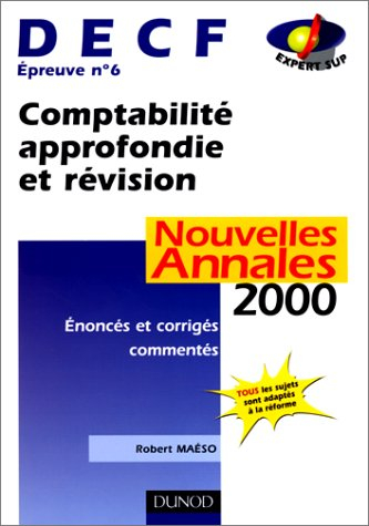 comptabilité approfondie et révision decf