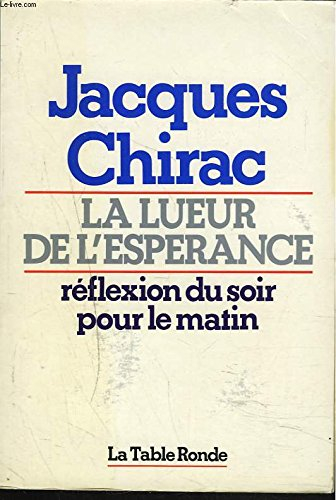 la lueur de l'espérance : réflexion du soir pour le matin