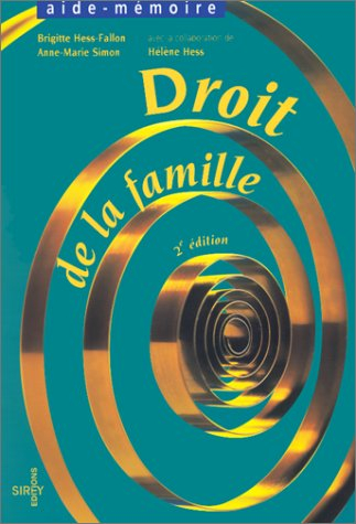 droit de la famille, 2e édition