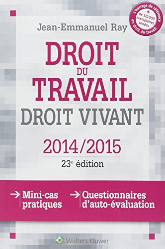 Droit du travail, droit vivant : 2014-2015