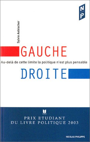 Gauche droite : au-delà de cette limite la politique n'est plus pensable
