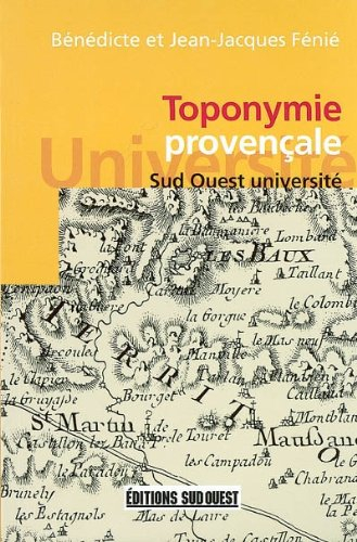 Toponymie provençale