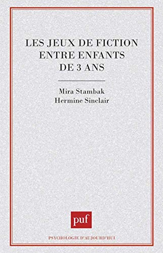 Les Jeux de fiction entre enfants de 3 ans
