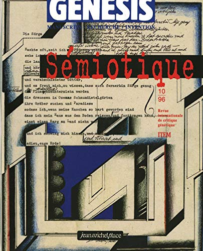 Revue genesis, numéro 10