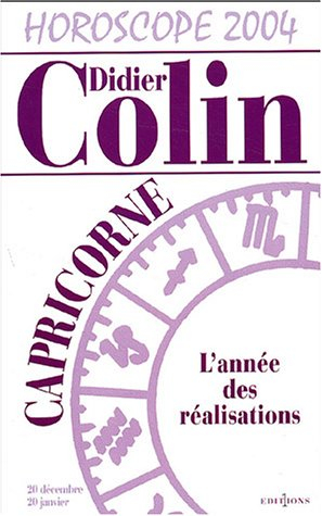 l'année du capricorne 2004