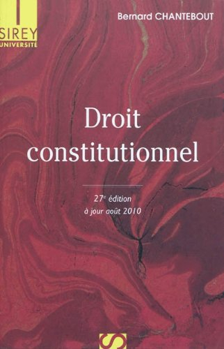 Droit constitutionnel