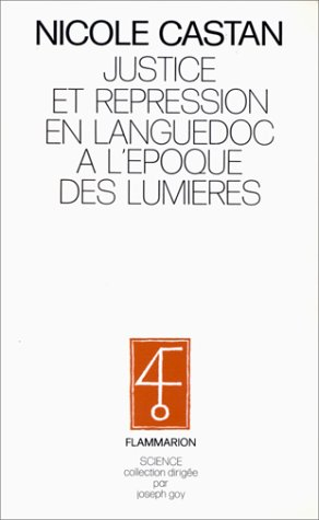 justice et répression en languedoc à l'époque des lumières