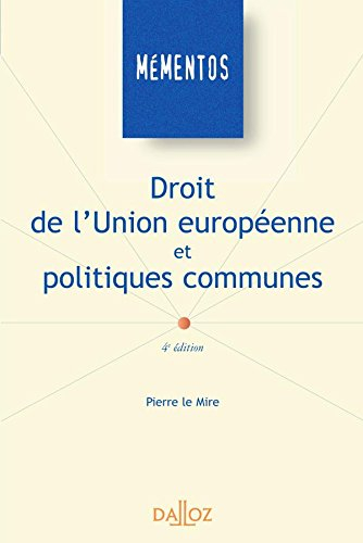 Droit de l'Union européenne et politiques communes