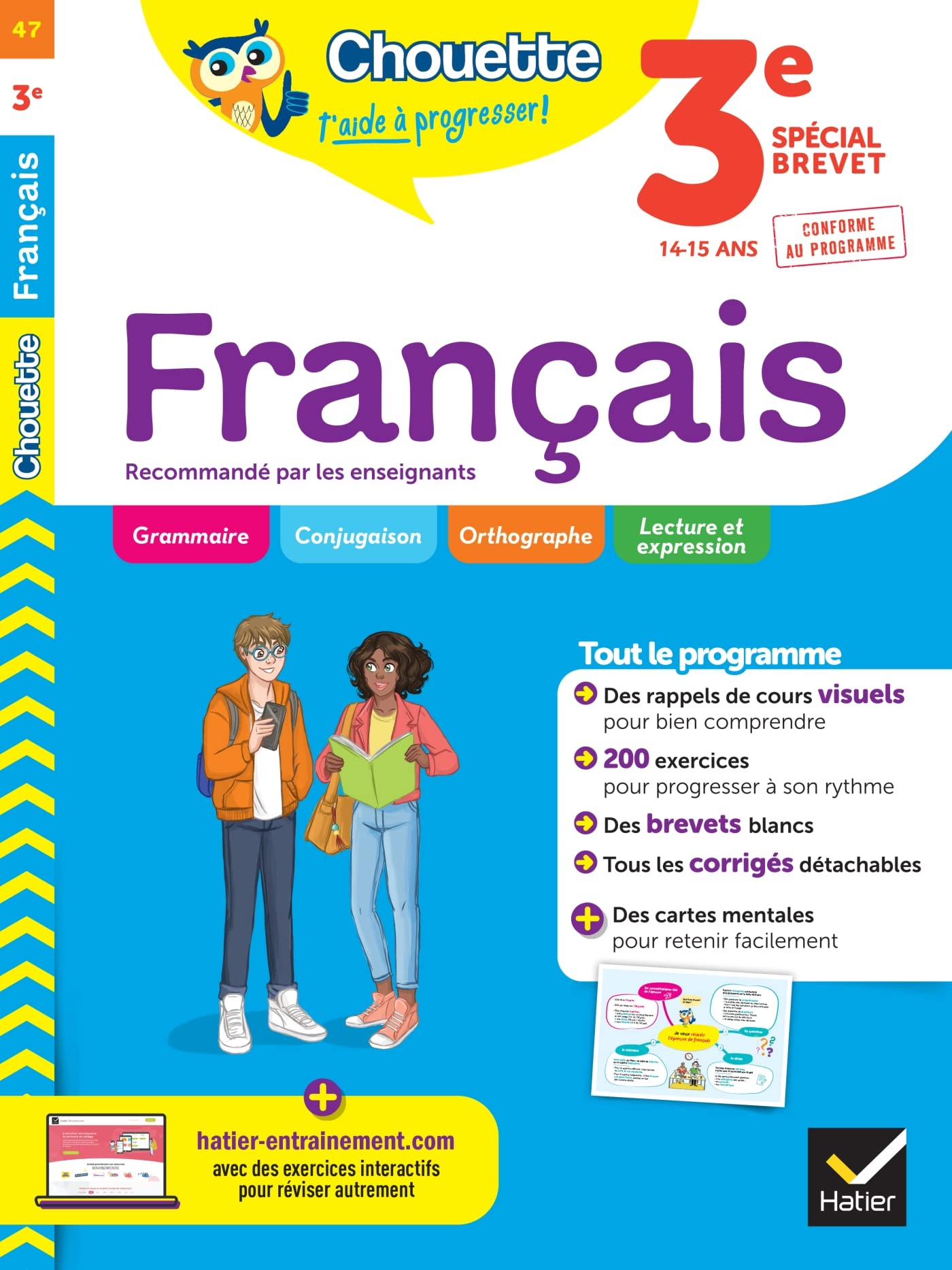 Français 3e, 14-15 ans : spécial brevet : conforme au programme