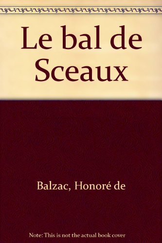 Le bal de Sceaux