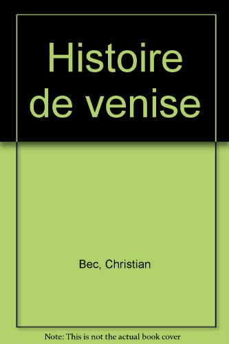 histoire de venise