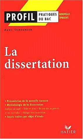 La dissertation