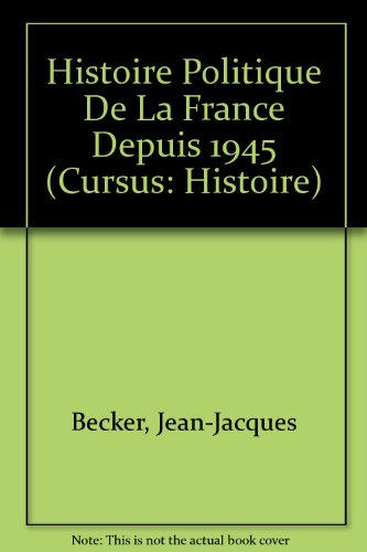 Histoire politique de la France depuis 1945