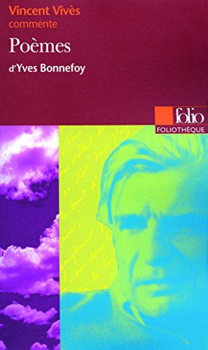 Poèmes d'Yves Bonnefoy