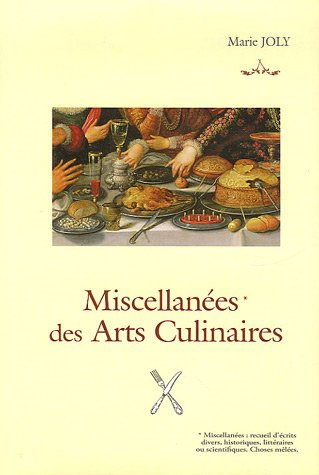 Miscellanées des arts culinaires