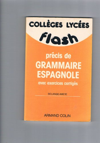 précis de grammaire espagnole